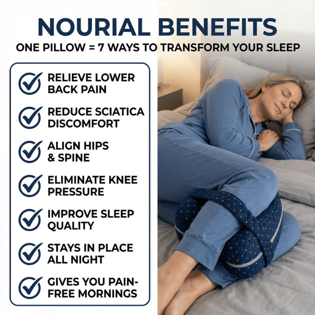 Nourial Knee Alignment Pillow (Official Retailer) [year]